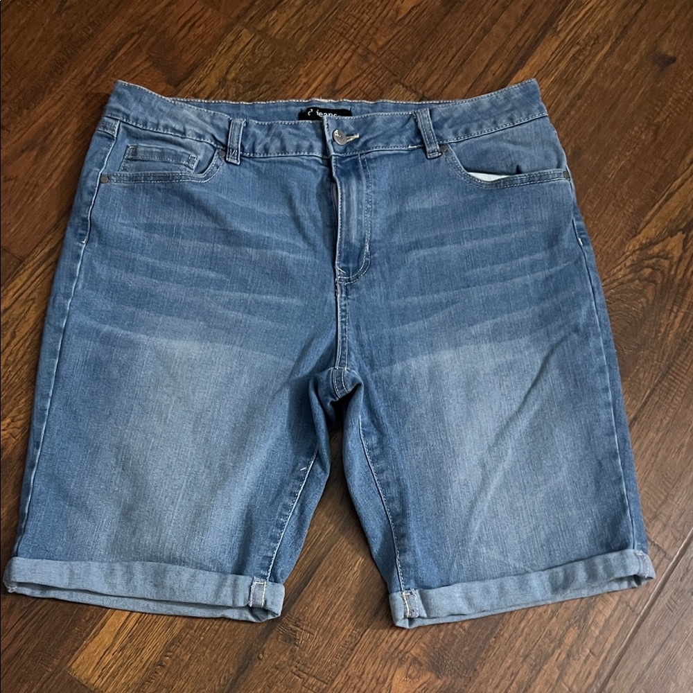 d. jeans Women's Blue Jean Shorts